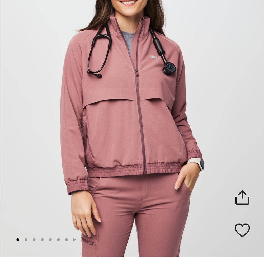 Figs scrub jacket
